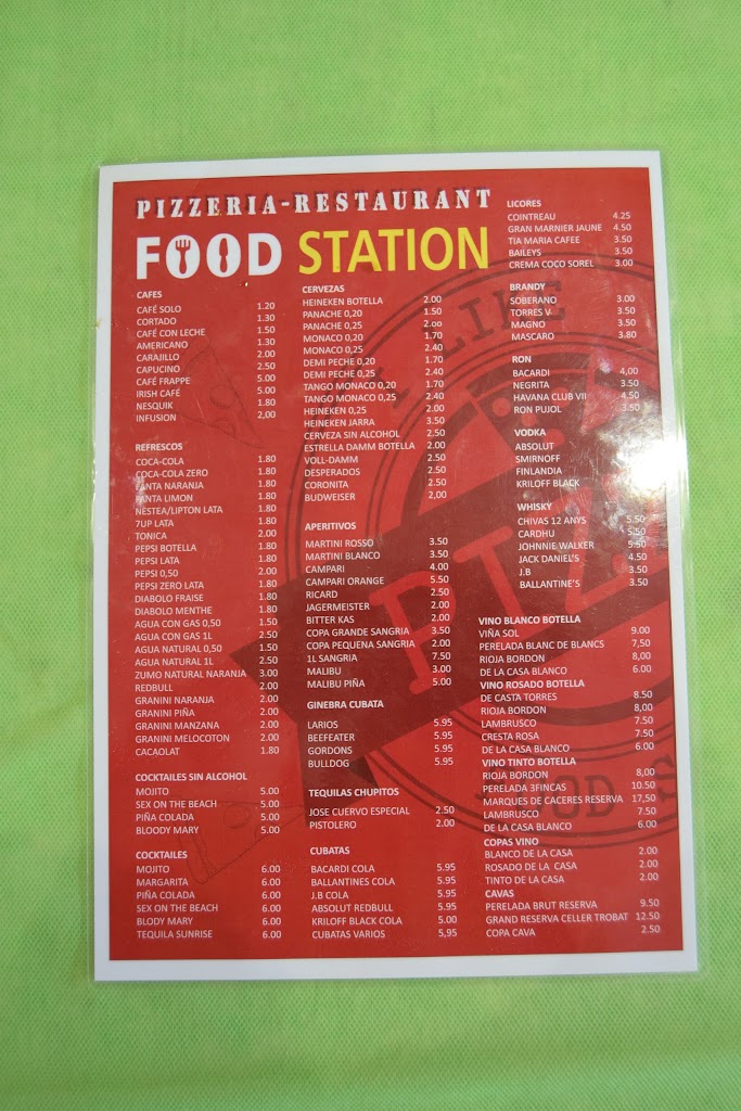 Food Station (1-2-3) — Carta