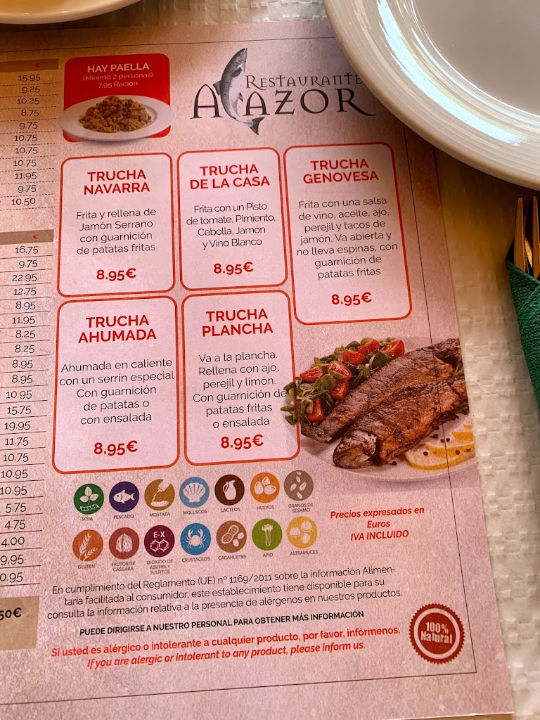 Meson "Alazor" — Carta