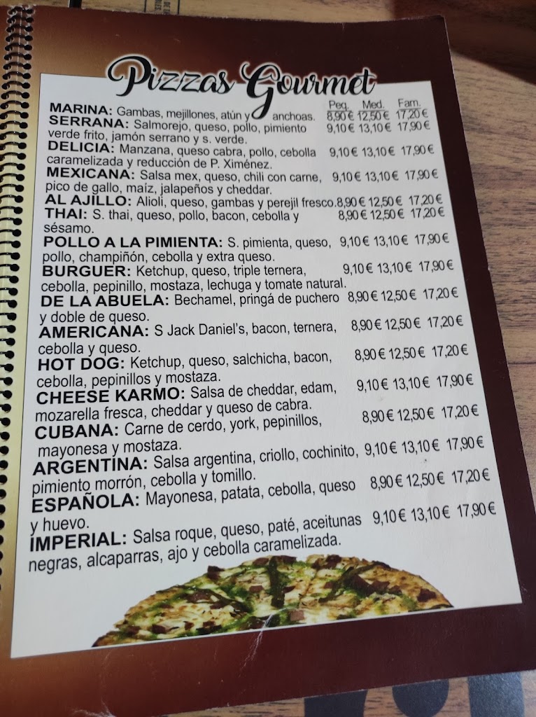 karmopizza — Carta
