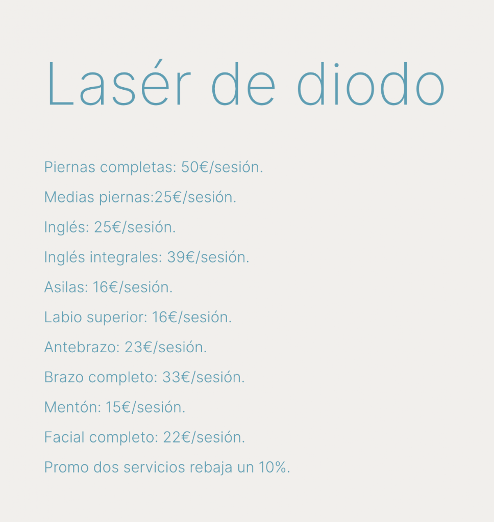 Centro de estetica VLG — Carta