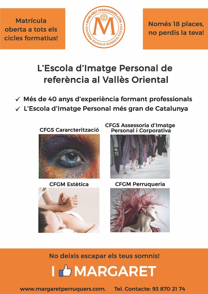 Margaret Perruquers - Escola Superior d' Imatge Personal — Del propietario
