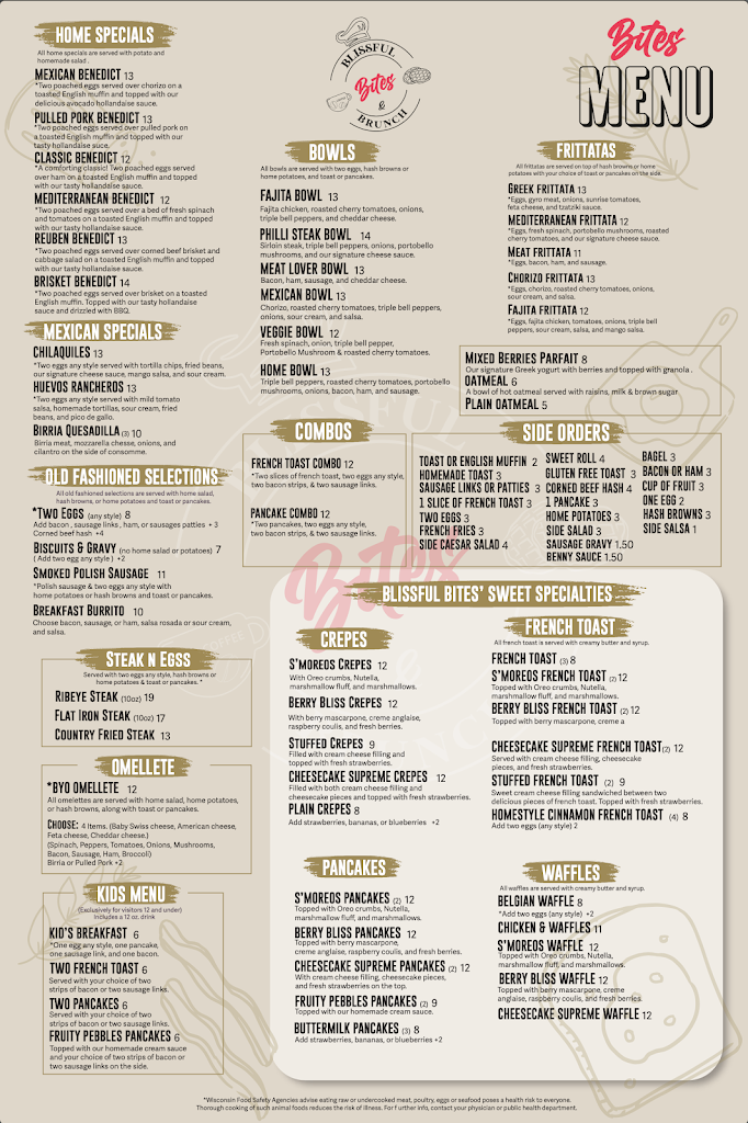  Blissful Bites & Brunch