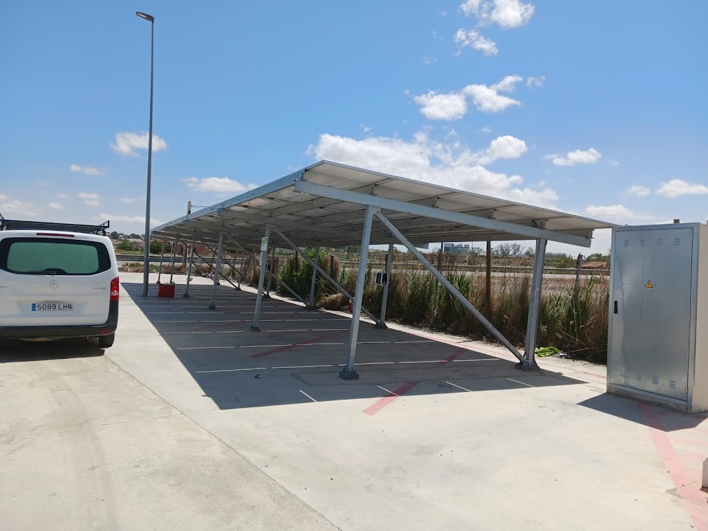 Punto de carga de vehiculos electricos