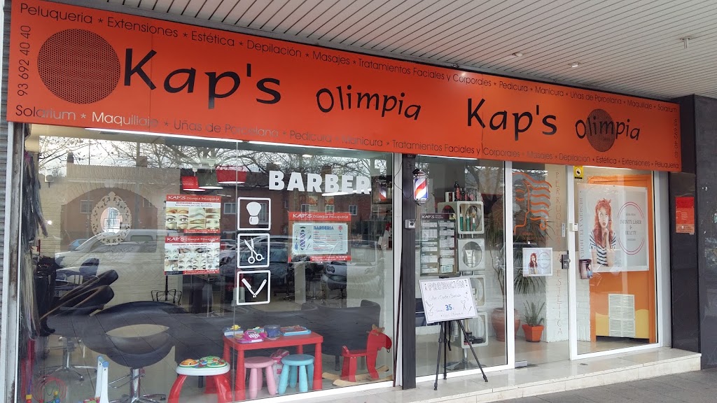 Kaps Olimpia. Peluqueria y Estetica. — Exterior