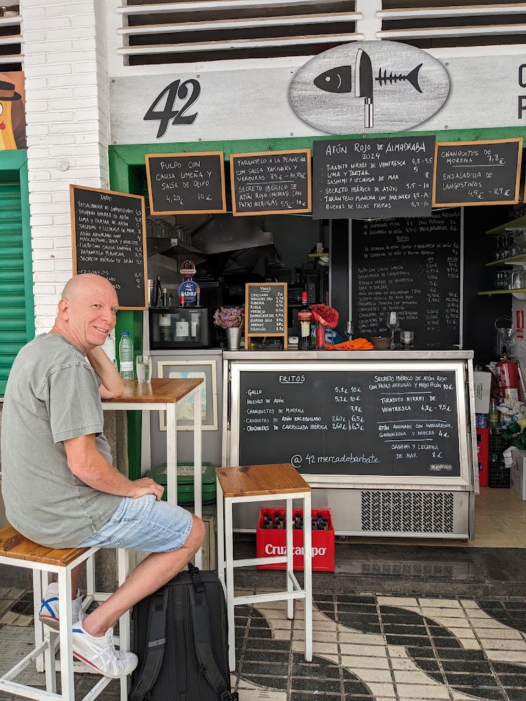 Bar 42 Mercado de abastos Barbate (perfil1) — Carta