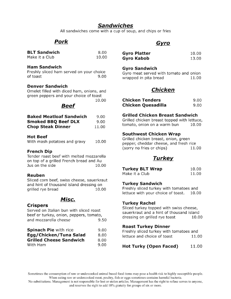  Springwood Restaurant