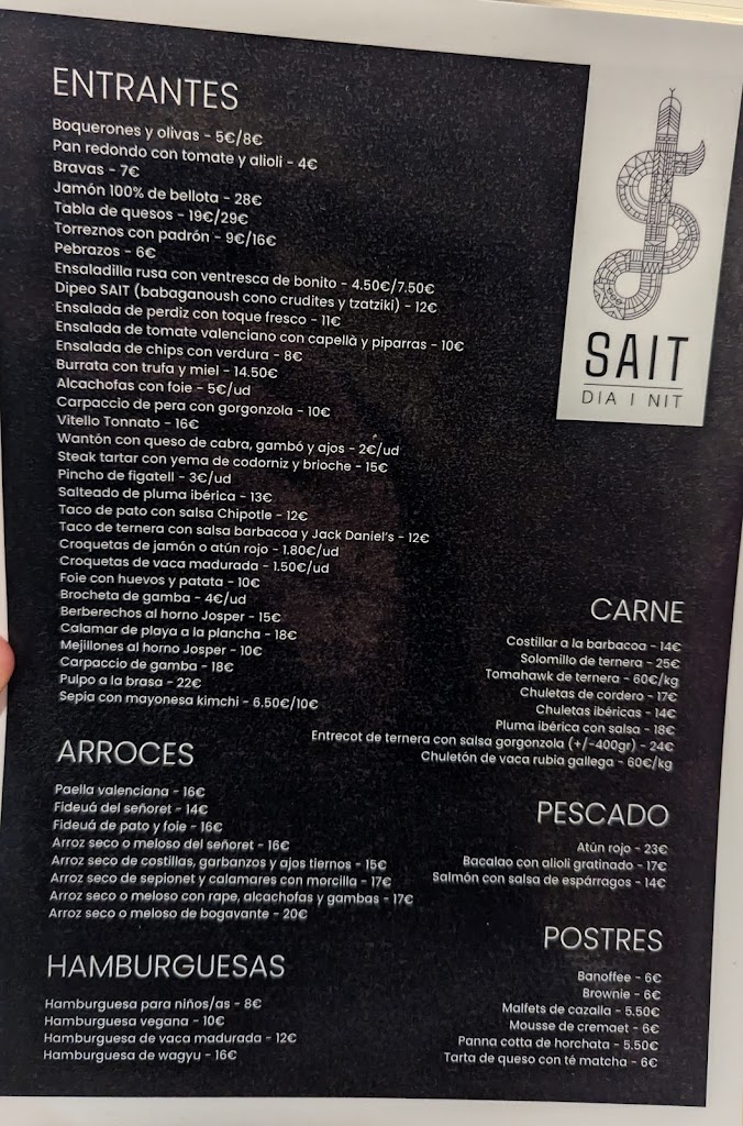 Sait Dia i Nit — Carta