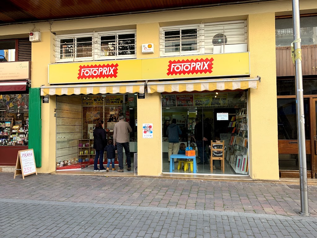 Tienda de fotografia Fotoprix Sant Pere de Ribes