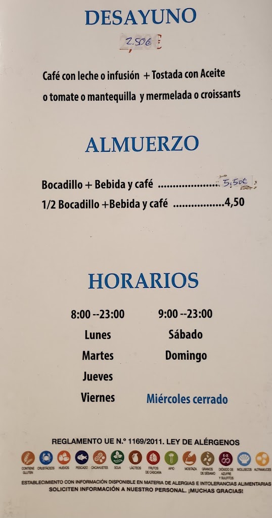 Cafeteria Heladeria Plaza 9 — Del propietario