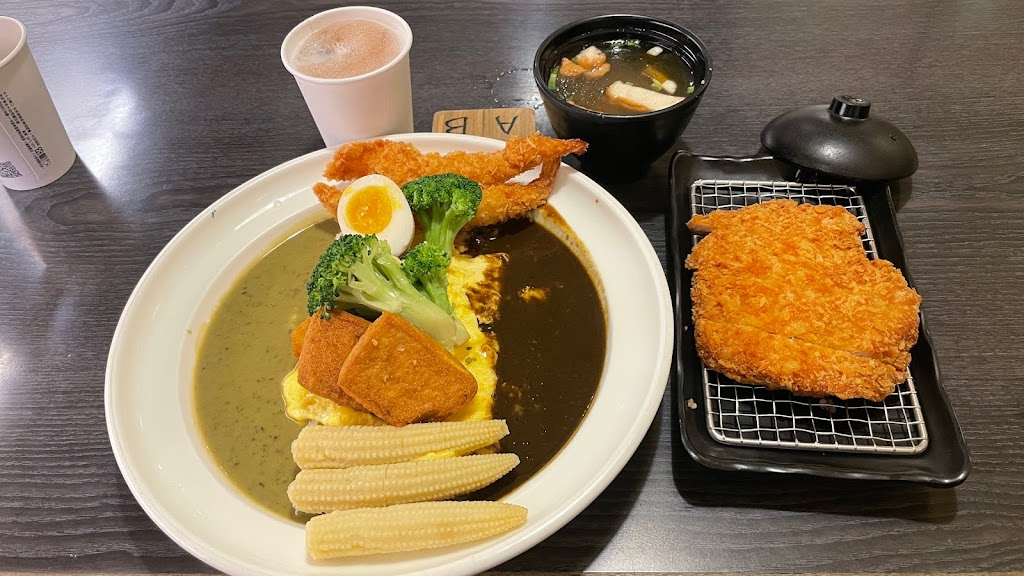 丸勝咖哩洋食-台中一中街人氣推薦美食 咖哩飯 日式咖哩 客製化日式料理 PTT網友推薦和風料理餐廳 必吃咖哩 好吃豬排 的照片