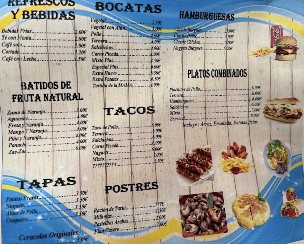 Sandwich Mama — Carta