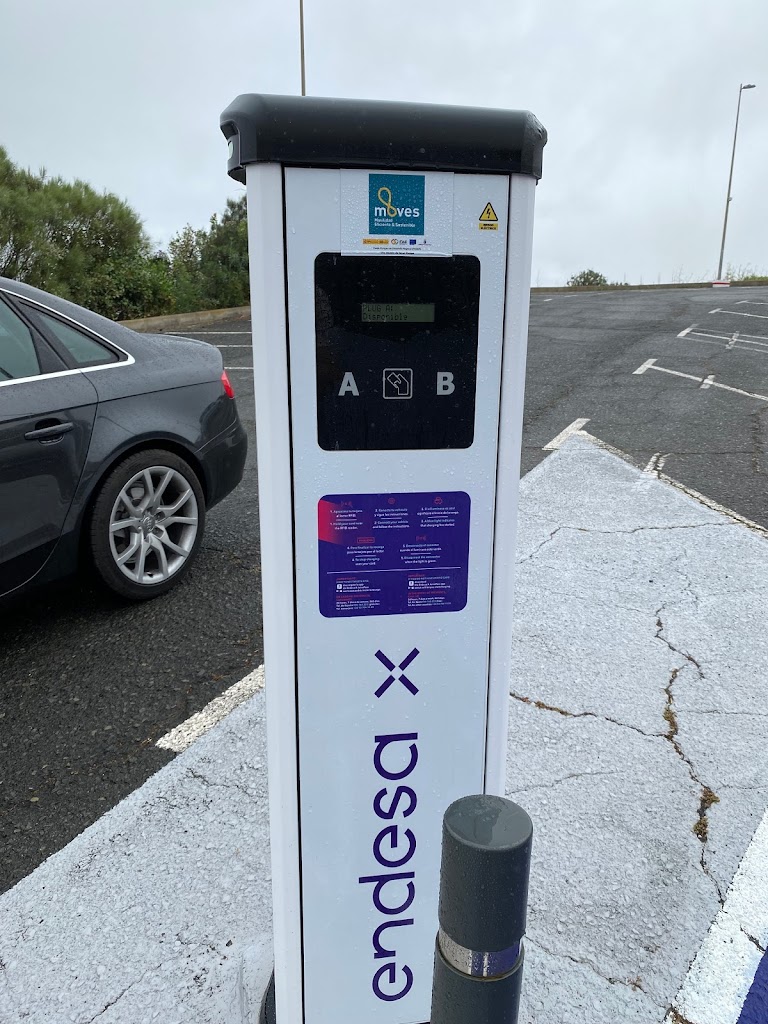 Estacion de carga de vehiculos electricos