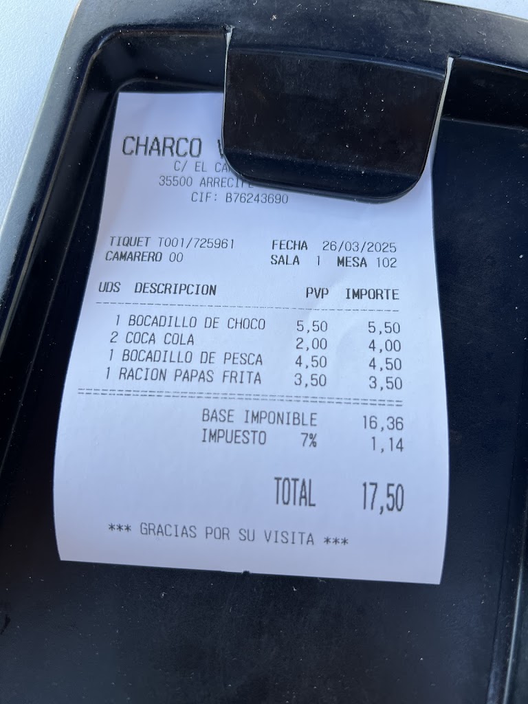 Charco Vivo — Mas recientes