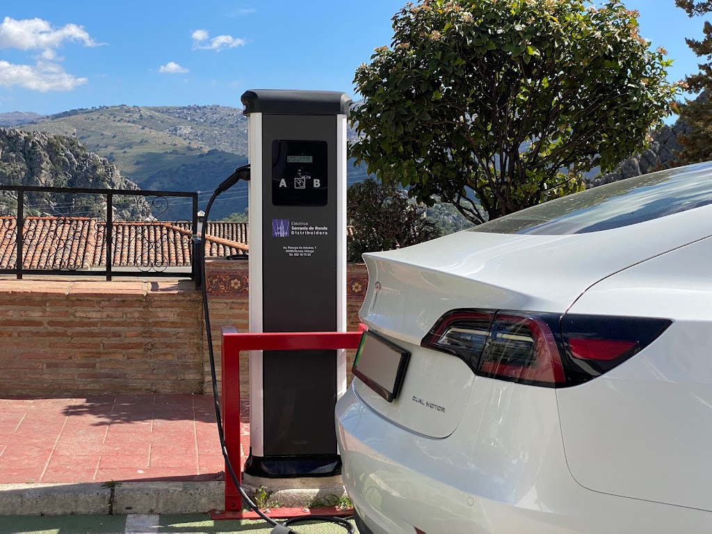 Estacion de carga de vehiculos electricos