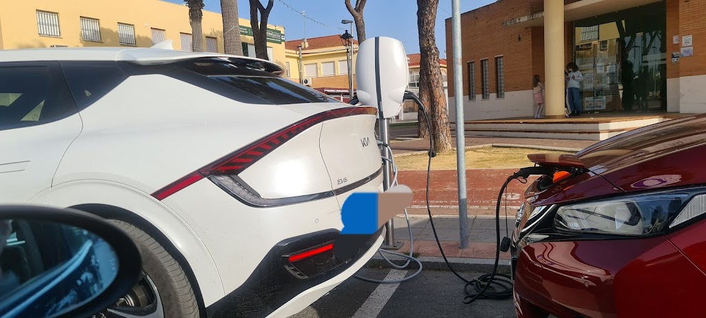 Estacion de carga de vehiculos electricos