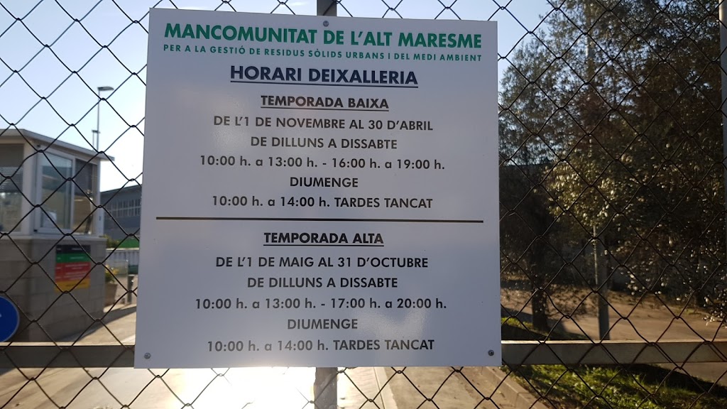 Deixalleria de Malgrat de Mar