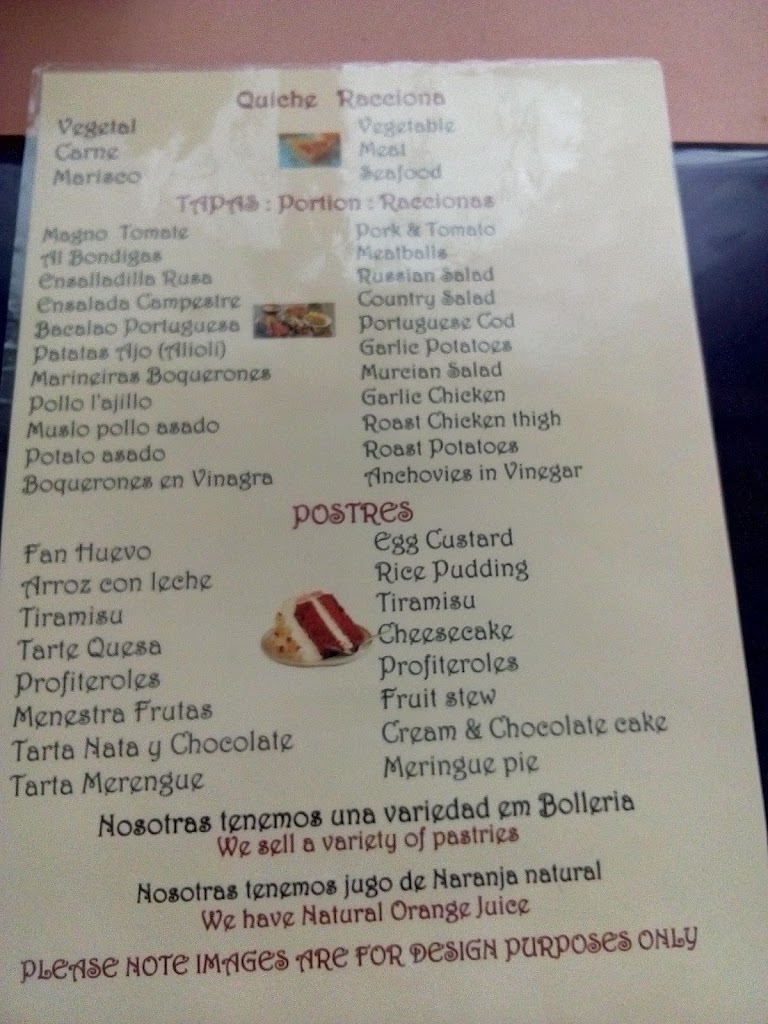 La Portuguesa — Carta