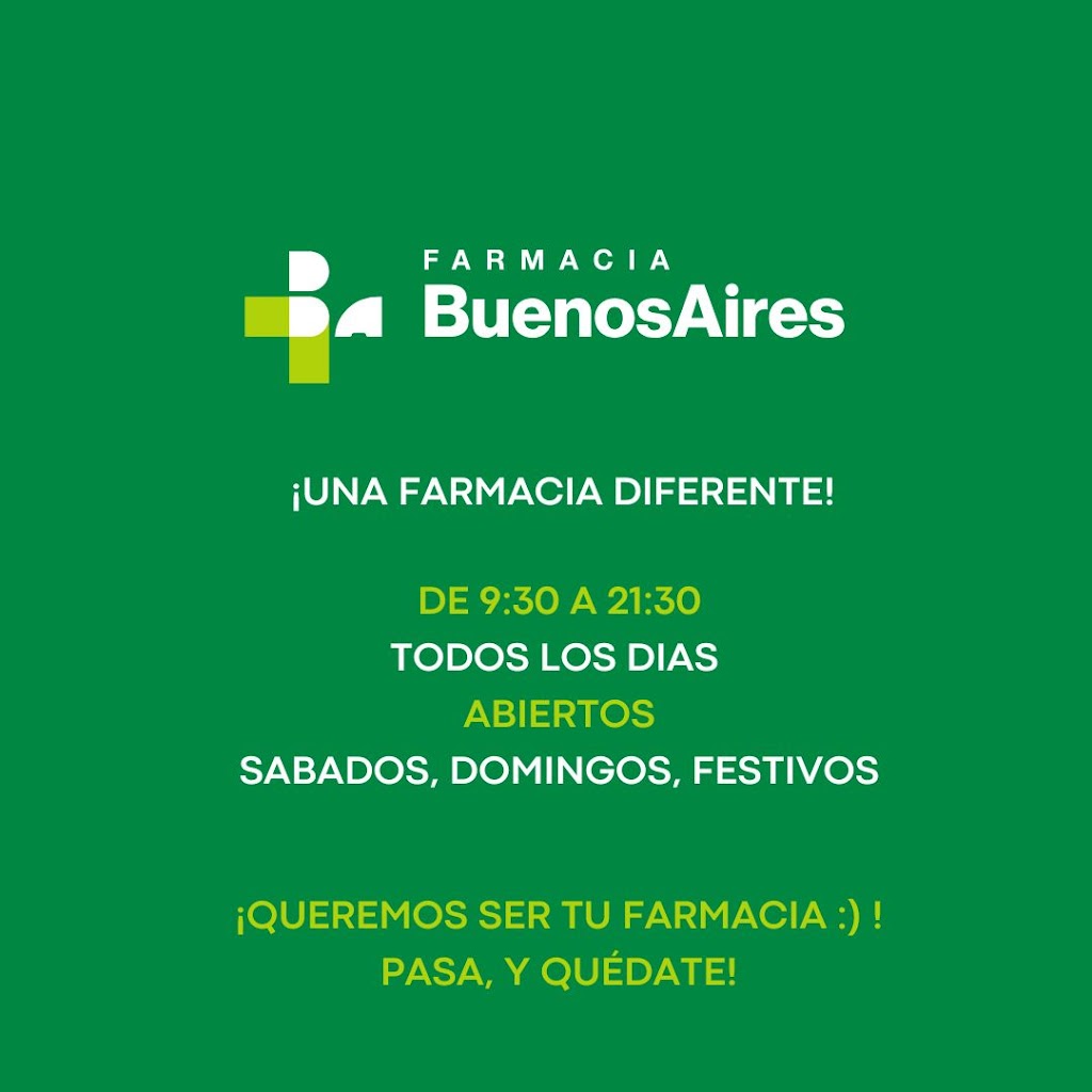 Farmacia Buenos Aires 12H 365 dias