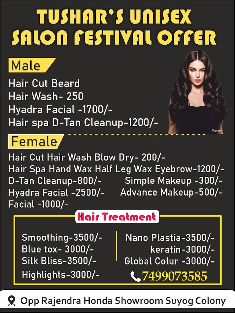 Tushars Unisex Saloon