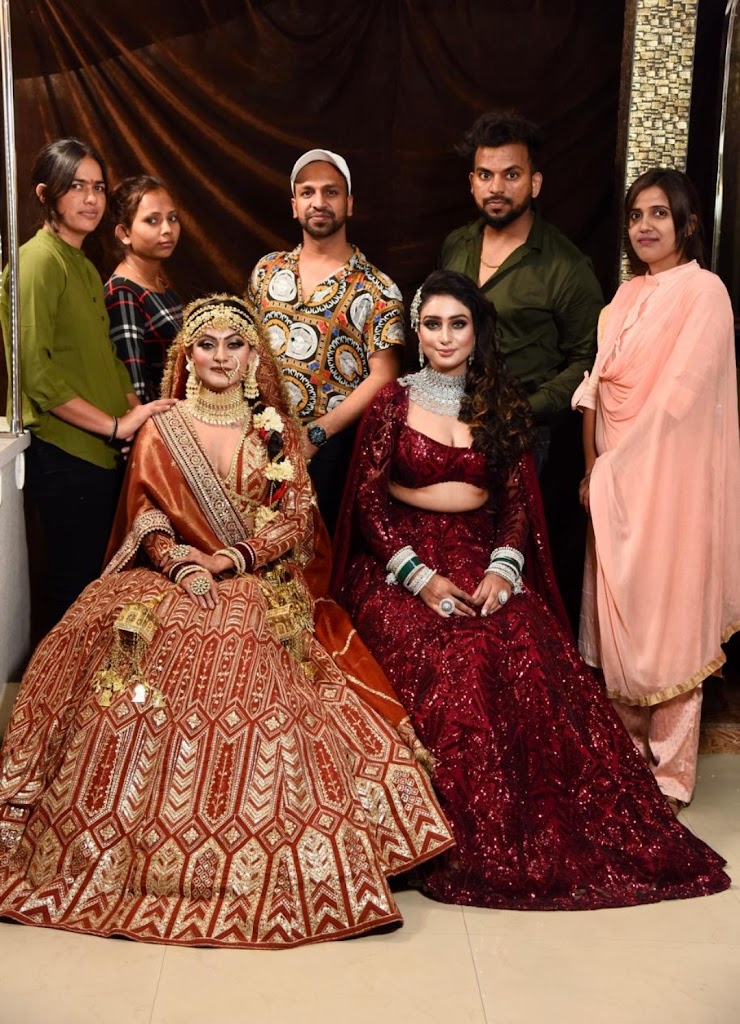 Gaurav Mittal Makeover Gorgeous Make Up Point Beuty Salon Jagat Farm