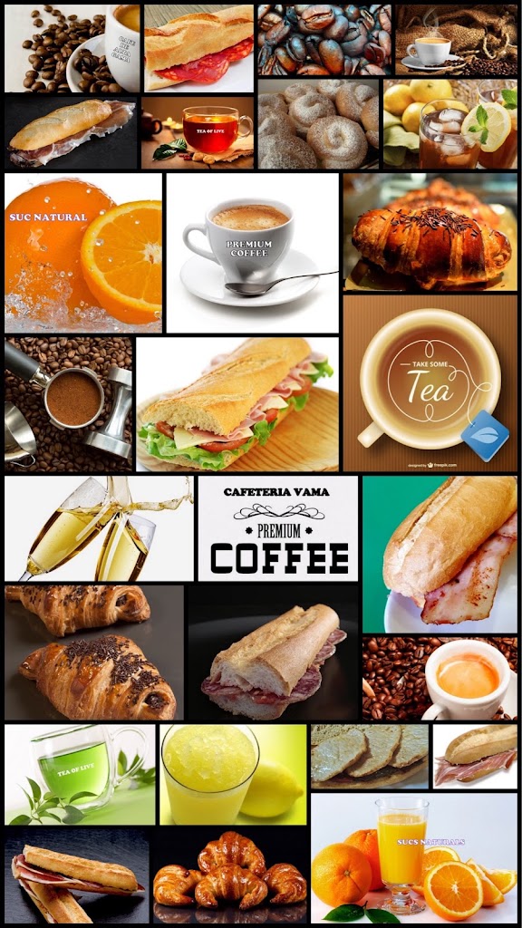 Cafeteria Vama — Carta