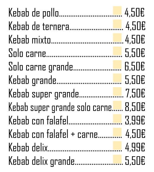 Mr Rooster sant vicent del raspeig — Carta