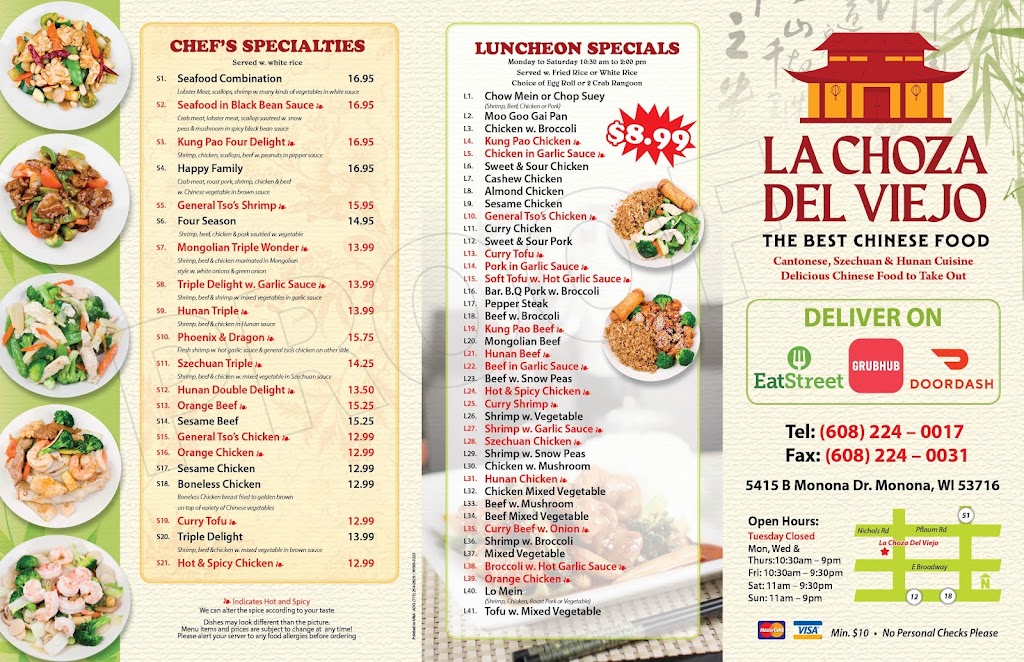  La Choza Del Viejo (The Best Chinese Food)