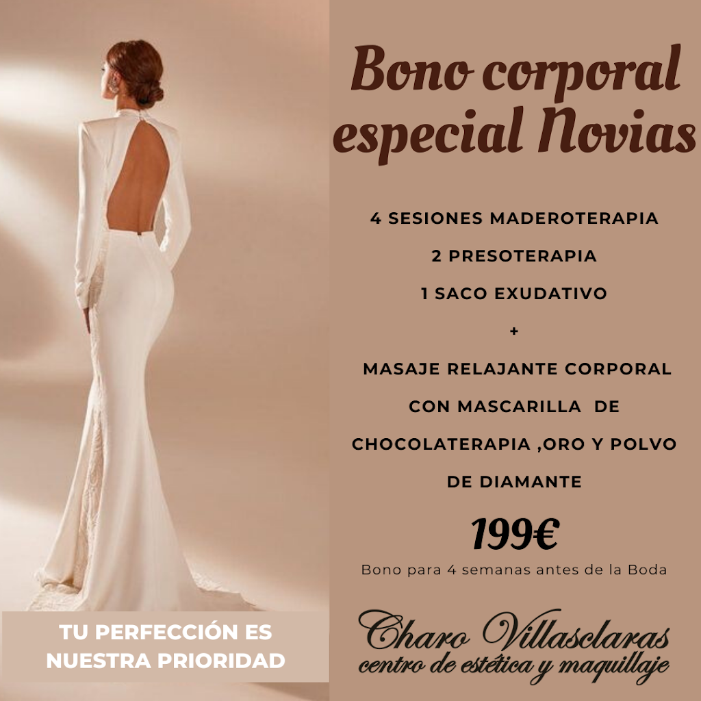 Charo Villasclaras centro de estetica y maquillaje — Carta