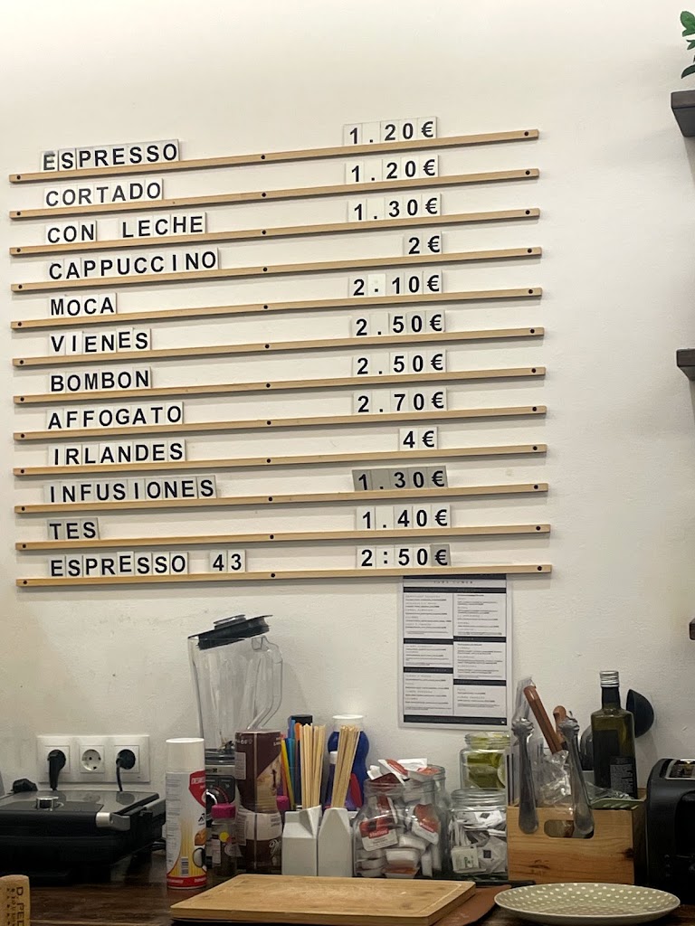 La Premiere Cafe — Carta