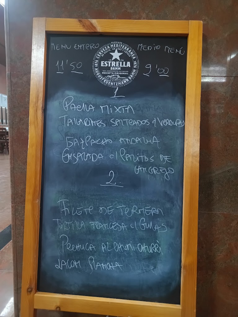 Claudia cafe bar — Carta