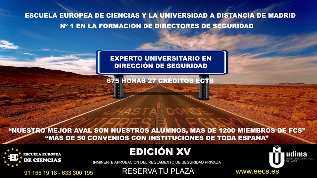 ESCUELA EUROPEA DE CIENCIAS DE LA SEGURIDAD — Signo