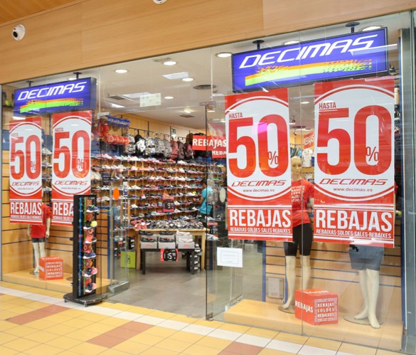 Tienda de deporte Castellon Decimas en Castellon de la Plana