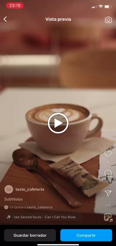 Taste Cafeteria & Pasteleria — Capuchino
