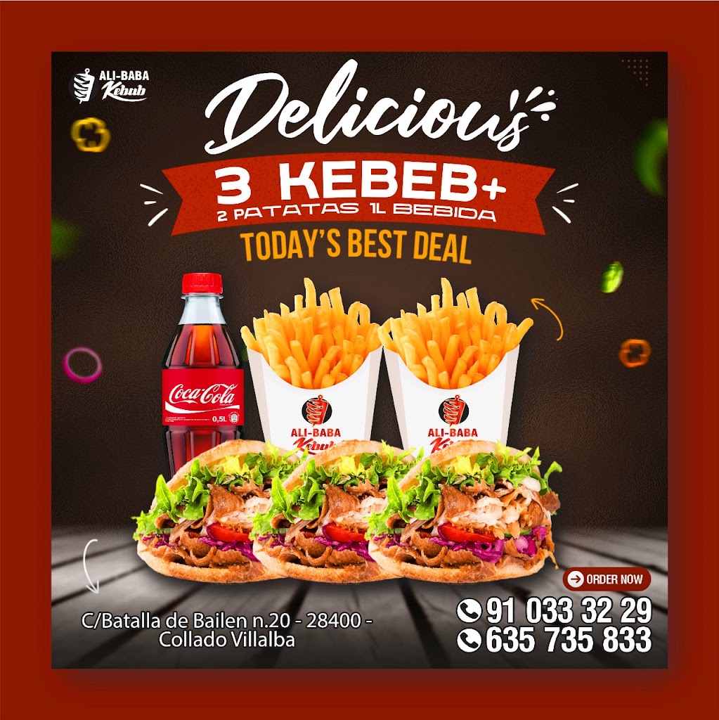 ALI BABA KEBAB VILLALBA — Papas fritas
