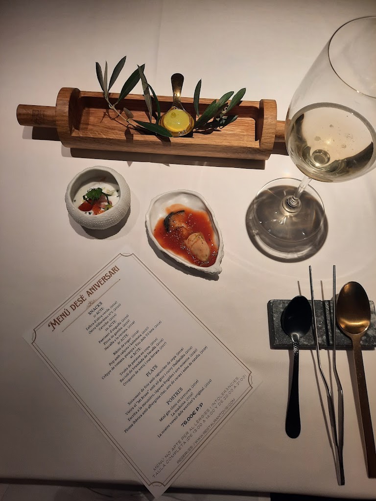 Restaurant dvisi — Carta