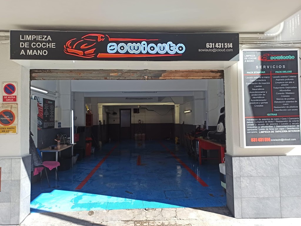 Lavado de coches a mano Sowiauto Barcelona