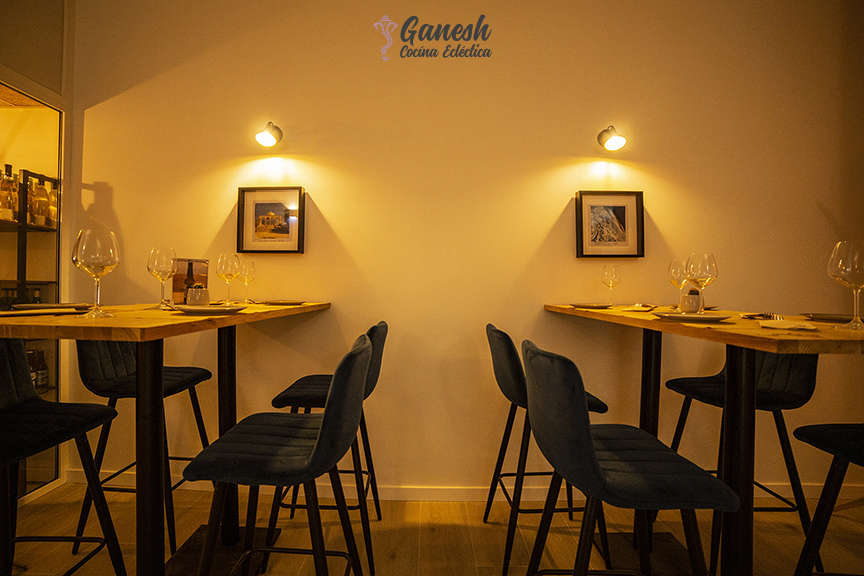 Restaurante Ganesh Xativa - Cocina eclectica - Vegana - Vegetariana — Ambiente