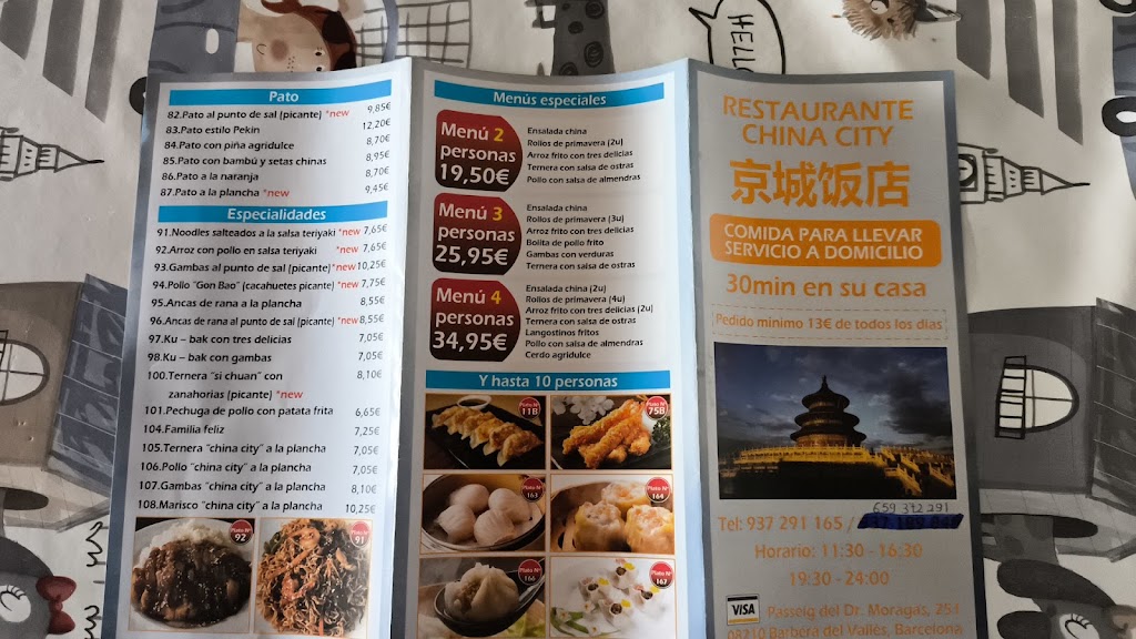 CHINA CITY — Carta