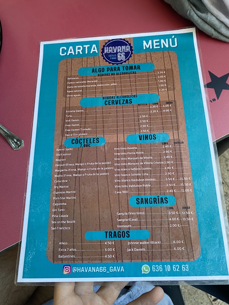 Havana 66 — Carta