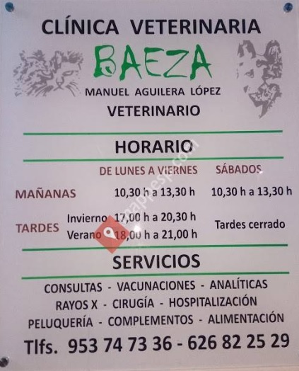 Clinica Veterinaria Baeza — Del propietario