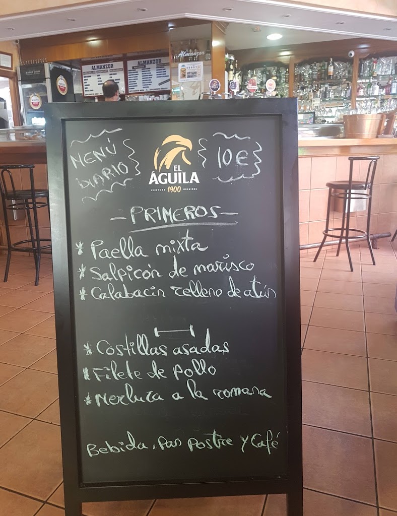Bar Restaurante Almanzor — Carta