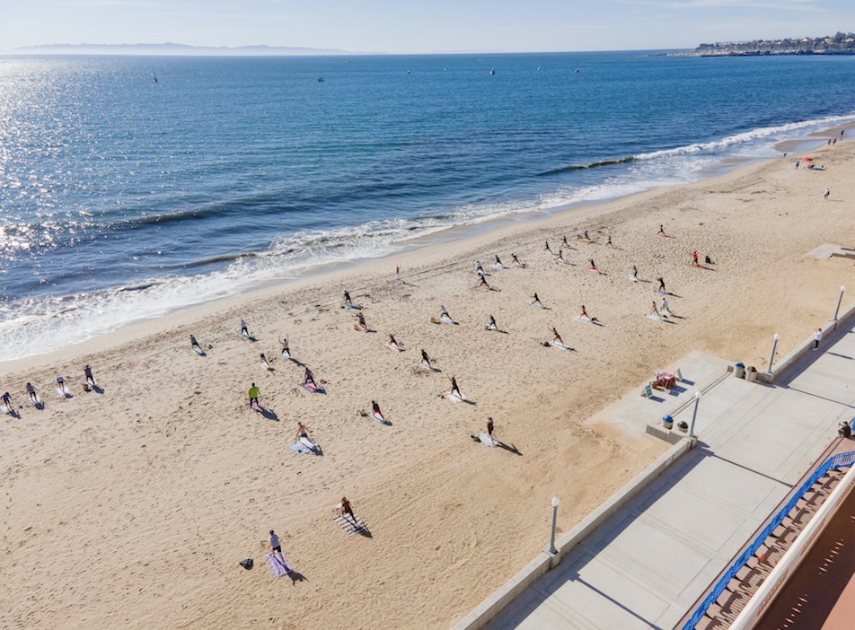  Santa Barbara Beach Yoga
