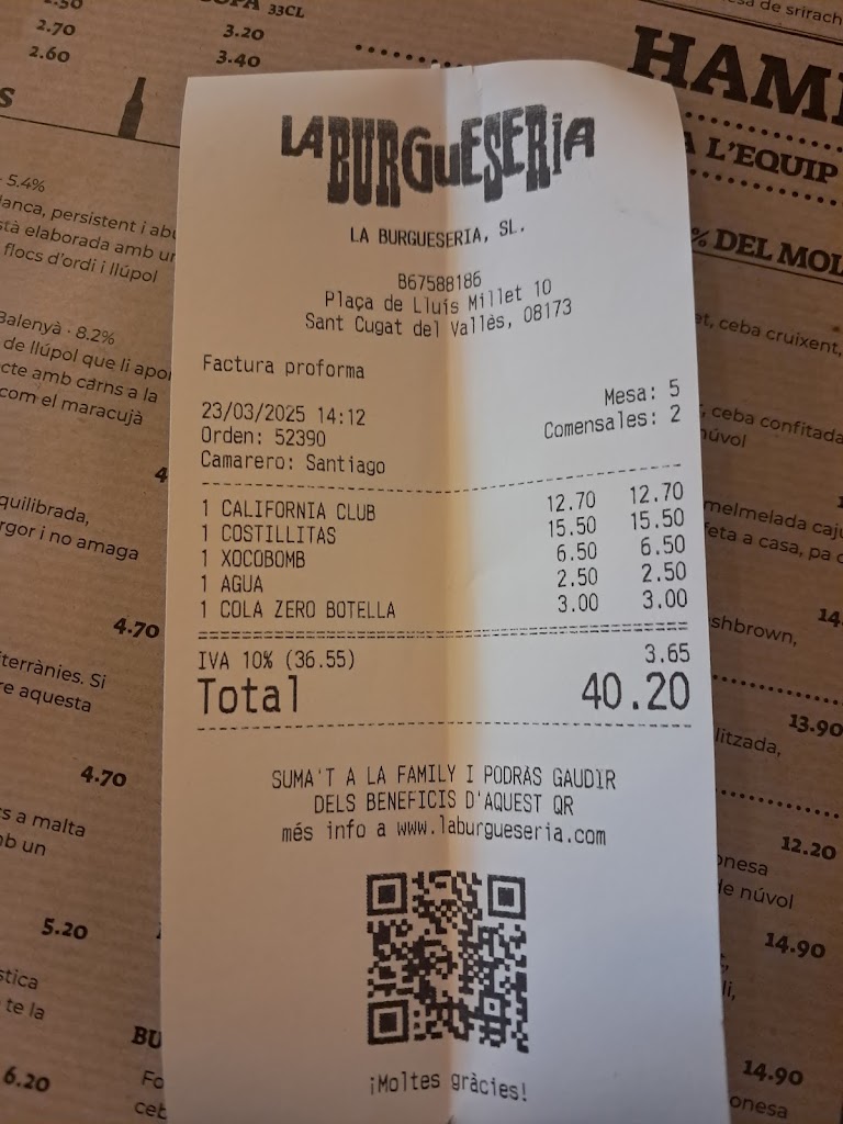 La Burgueseria — Mas recientes