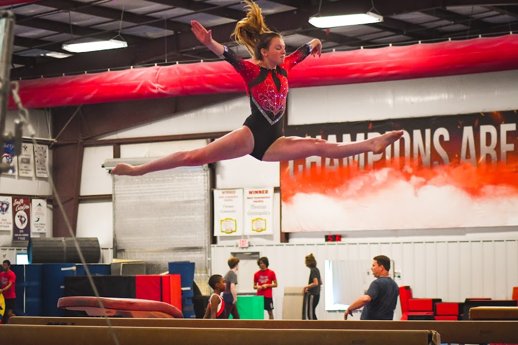  Thomas Gymnastics At The Beach