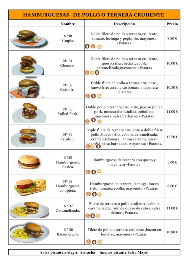 Raco del Semi Cachopo — Carta