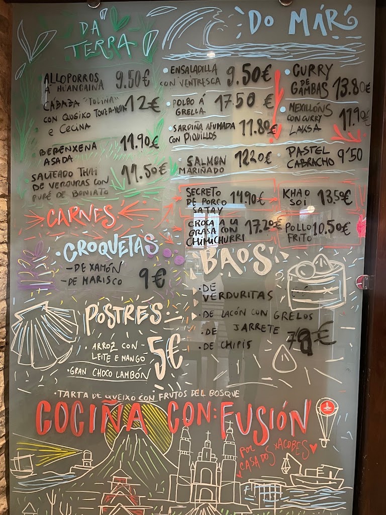 Casa dos Xacobes — Carta