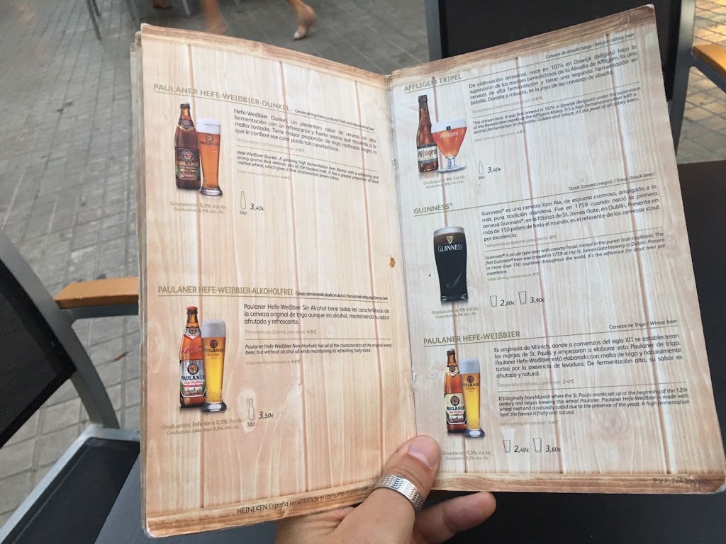 Oliver's Beer Club — Carta