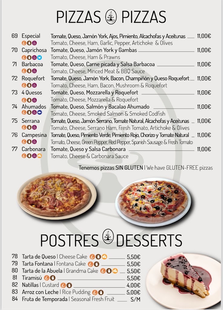 PIZZERIA FONTANA LATINO — Del propietario