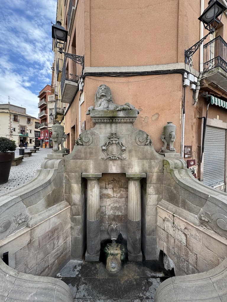 Placa de la Font del Lleo