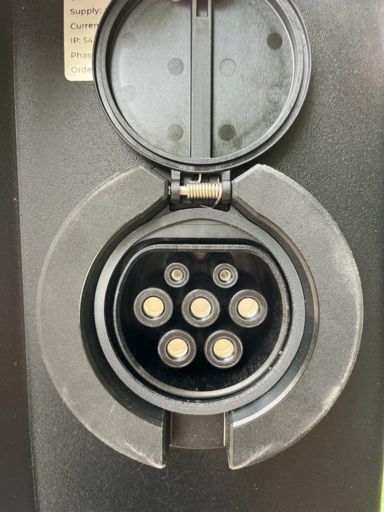 Estacion de carga de vehiculos electricos